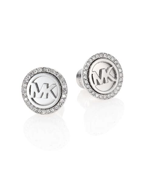 michael kors earrings silver